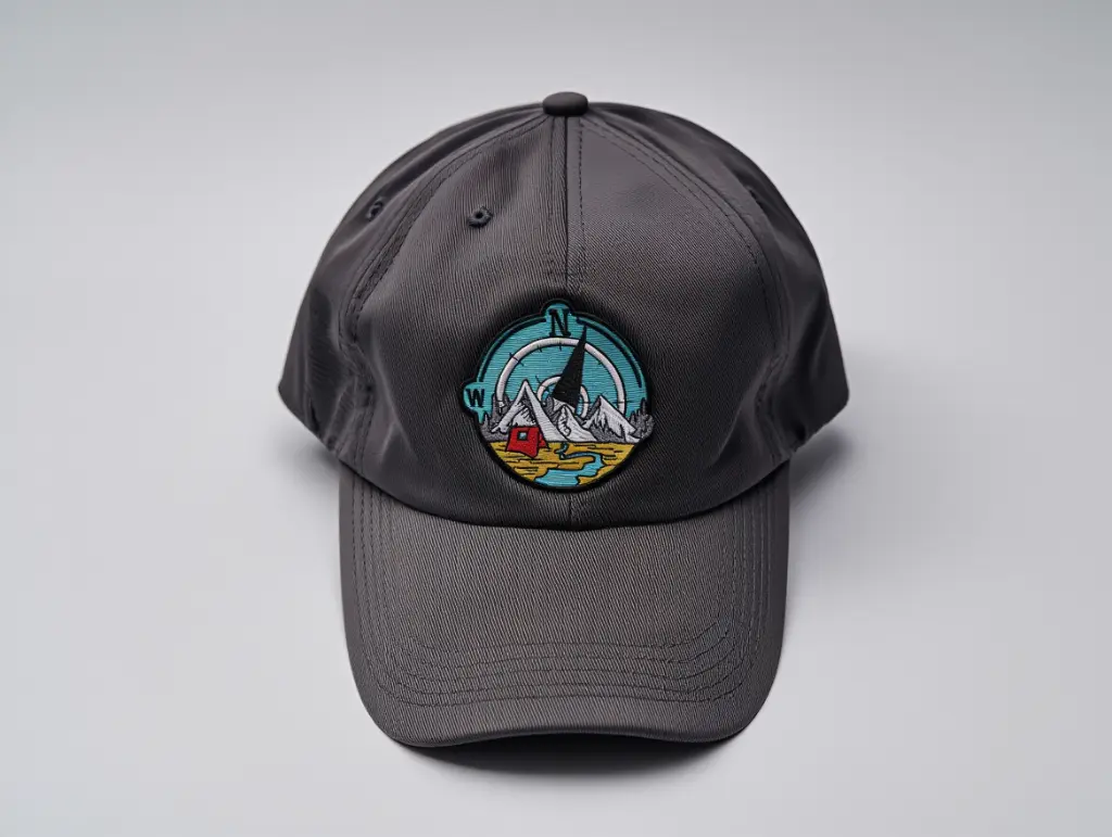 Patch Boussole Montagne Casquette.webp