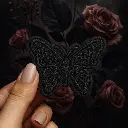 Patch Papillon noir.webp