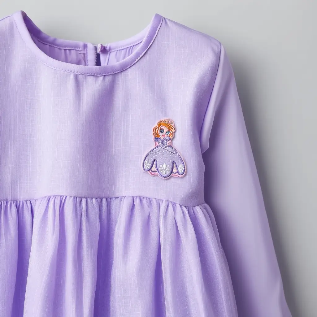 Patch Princesse Robe mauve.webp